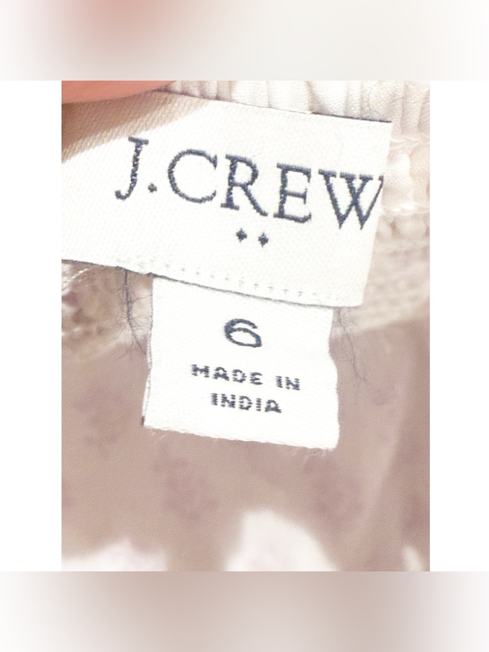 J. Crew Sleeveless Belted Tiered Floral Print Cotton size 6 - Picture 10 of 12